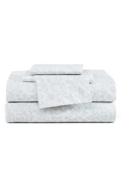 Stone Cottage Mae 200 Thread Count Cotton Percale Sheet Set In Green