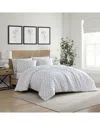 STONE COTTAGE STONE COTTAGE SKETCHY DITSY PERCALE DUVET COVER SET