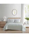 Stone Cottage Willow Way Ticking Stripe Cotton Reversible Quilt Set