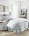 Stone Cottage Willow Way Ticking Stripe Quilt Set