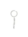 Stone Fine Jewelry 18k White Gold Diamond Drop Earring