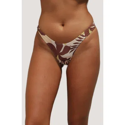 Stone Fox Luka Bikini Bottoms In Brown