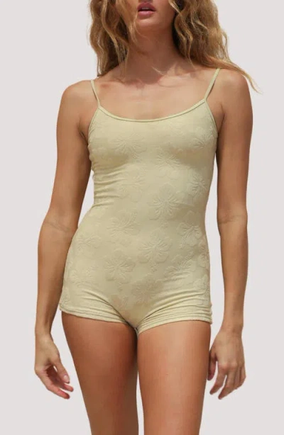 Stone Fox Swim Bobby Surf Swimsuit In Green