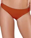 Stone Fox Swim Cai Bikini Bottom In Sfs Red Sand In Brown