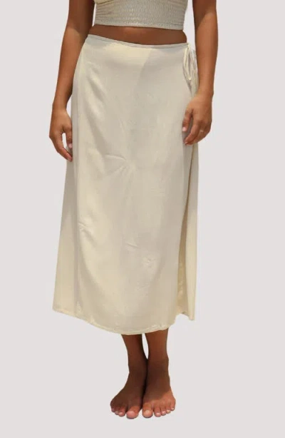 Stone Fox Swim Holiday Midi Skirt In White