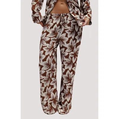 Stone Fox Swim Koda Cover-up Drawstring Pants In Multi