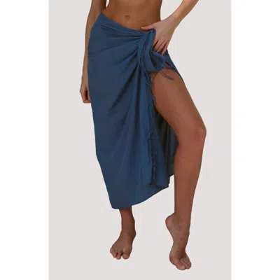 Stone Fox Swim Mira Pareo Cover-up In Blue