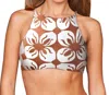 Stone Fox Swim Namema Bikini Top In Sfs Indo Tile In Multi
