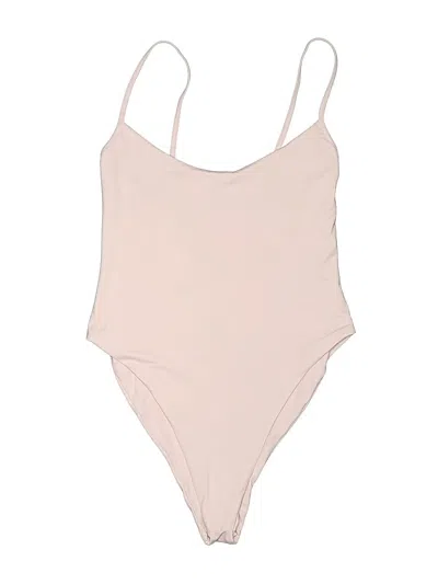 Pre-owned Stone Fox Swim One Piece Swimsuit In Tan
