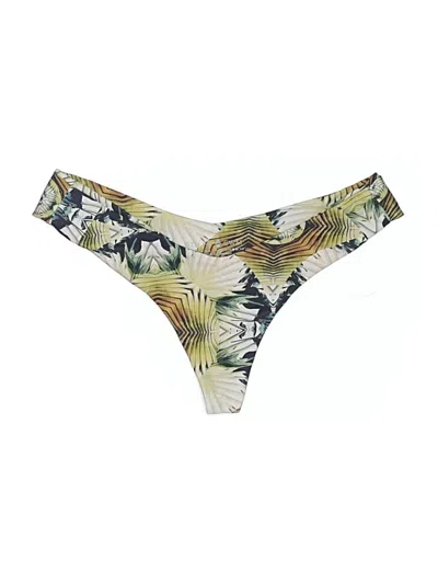 Pre-owned Stone Fox Swim Swimsuit Bottoms In Ivory