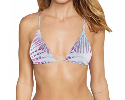 Stone Fox Swim Triangle Bikini Top In Sfs Lucid Dream In Multi