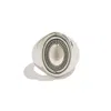 Stone Fruit Women's Silver Ranch Ring In Silver
