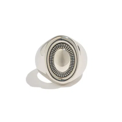 Stone Fruit Women's Silver Ranch Ring