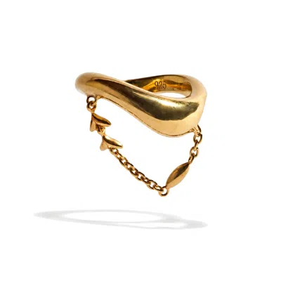 Stone Fruit Women's Tidal Ring - Gold