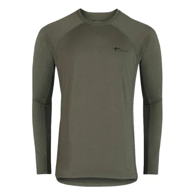 Stone Glacier Men's  Chinook Merino Long Sleeve T-shirt In Green