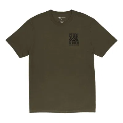 Stone Glacier Men's  Lockup Mountain T-shirt In Green