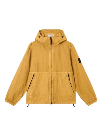 Stone Innovative Regular Fit Jacket In Brown