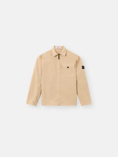 Stone Island 1200001 Stretch Cotton In Brown