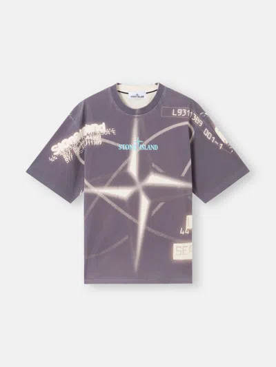 STONE ISLAND 2100016 COMBED ORGANIC COTTON JERSEY