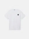 Stone Island Logo Patch T-shirt In White