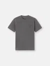 Stone Island Slim-fit T-shirtwith Compass Logo Patch In Gray