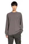 Stone Island 2100037 Combed Organic Cotton Jersey T-shirt In Gray