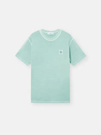 Stone Island Short Sleeve T-shirt Green Cotton