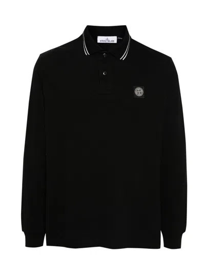 Stone Island 2200012  Polo L/s In Blue