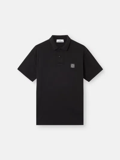 STONE ISLAND 2200205 ORGANIC COTTON JERSEY 'FISSATO' EFFECT