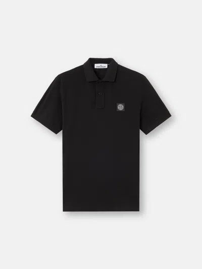 STONE ISLAND 22002SC ORGANIC COTTON ELASTANE PIQUÉ