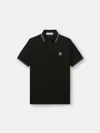 Stone Island Polo Shirt In Black