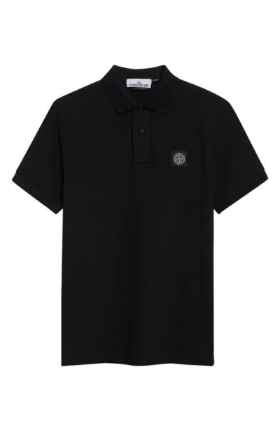 STONE ISLAND STONE ISLAND 2SC18 SLIM FIT PIQUÉ POLO