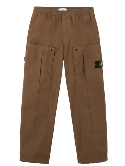 Stone Island 3100007 Pants In Brown