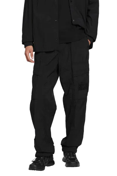 Stone Island 3100026 Cargo Pants In Black