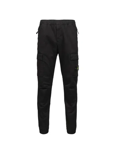 Stone Island 3100033 Logo-patch Cargo Pants In Multi