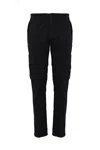 Stone Island Logo Patch Tapered Leg Sweatpants