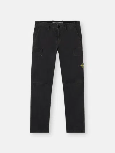 STONE ISLAND 3100306 STRETCH ORGANIC BROKEN TWILL COTTON 'OLD' EFFECT