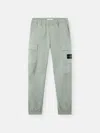 Stone Island 3100313 Supima Cotton Twill Stretch-tc In Sage Green