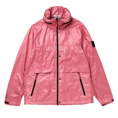 Pre-owned Stone Island 3l Nylon Jacket 'geranium' | Pink | Men's Size M