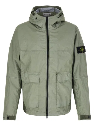 Stone Island 4100004 Puffer Jackets Green