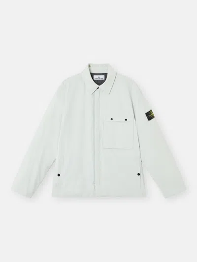 Stone Island 4100011 Soft Shell-r E. Dye Technology In Sky Blue