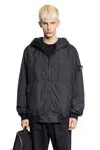 Stone Island 4100013 Padded Nylon Windbreaker In Black