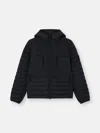 Stone Island 4100020 Seamless Tunnel Nylon Down-tc In Black