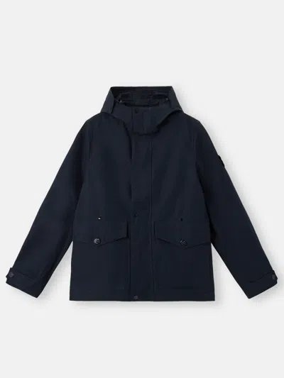 Stone Island Ghost 4100035 Parka In Navy