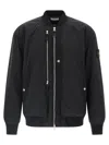 Stone Island Compass-badge Bomber Jacket In Black