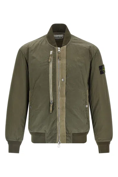 STONE ISLAND '4100038' BOMBER JACKET