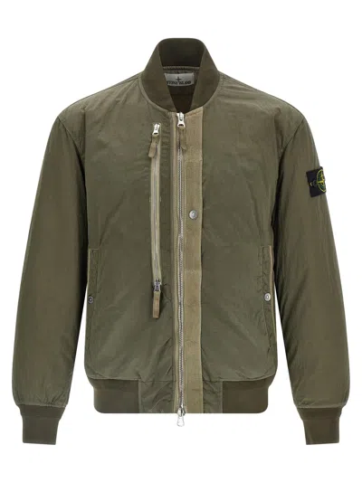 STONE ISLAND 4100038 PUFFER JACKETS GREEN