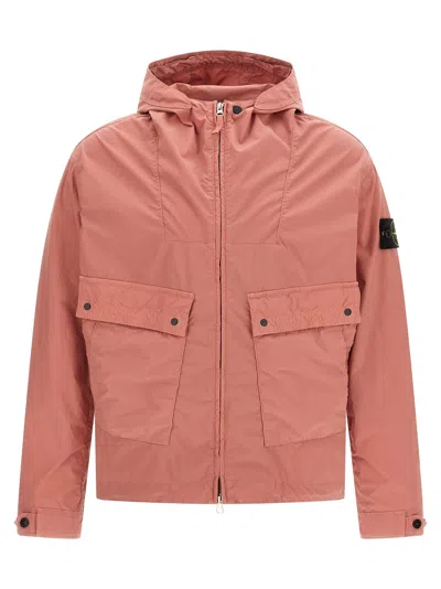 Stone Island 4100052 Puffer Jackets Pink