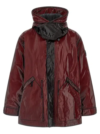 STONE ISLAND STONE ISLAND '4100079 UNEVEN RIPSTOP PRISMATICO' PARKA
