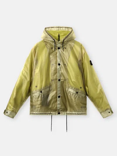 STONE ISLAND 4100085 TRANSLUCENT COVER + COTTON MOLESKIN
